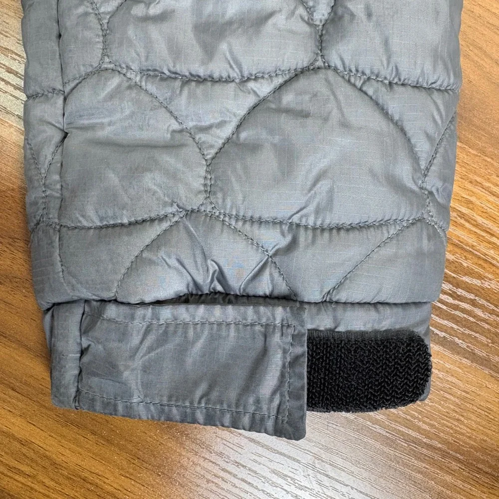 Nike ACG‎ Boys 3 in 1 Compatible Gray Quilted Puffer Jacket Outer Layer L 12 14